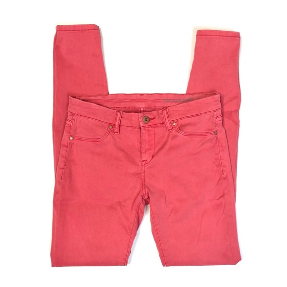 BLANK NYC The Spray On Super Skinny Jeans - Coral - Picture 2 of 8